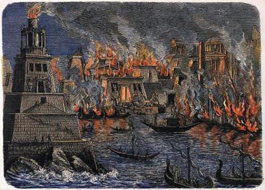 Der Brand von Alexandria